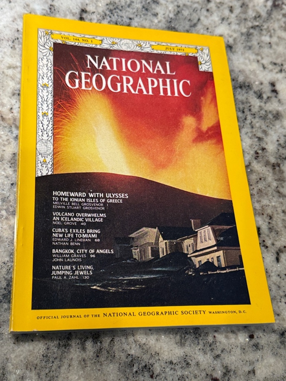 National Geographic Magazine July 1973